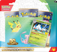Pokemon Tcg: 30th Celebration Tech Sticker Collection (Presale - Expected release date: September 16th, 2026)