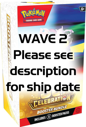 WAVE 2 Pokemon Tcg: 30th Celebration Booster Bundle (WAVE 2 - Ships by: December 31st, 2026)