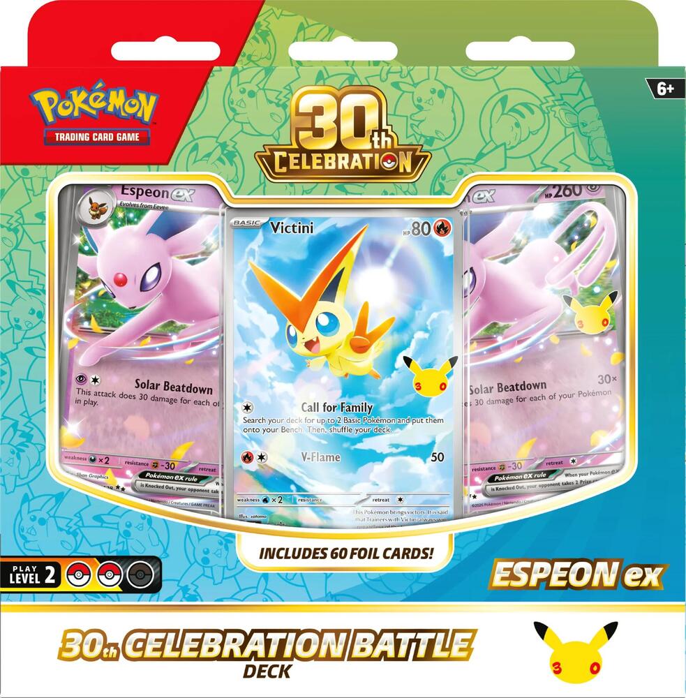 Pokemon Tcg: 30th Celebration Battle Deck (Presale