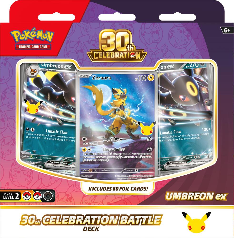 Pokemon Tcg: 30th Celebration Battle Deck (Presale