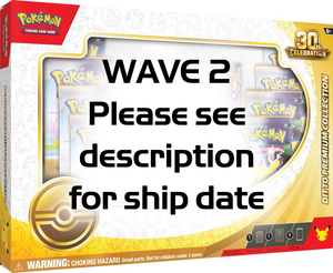 WAVE 2 Pokemon Tcg: 30th Celebration Ditto Premium Collection (WAVE 2 - Ships by: January 31st, 2027)