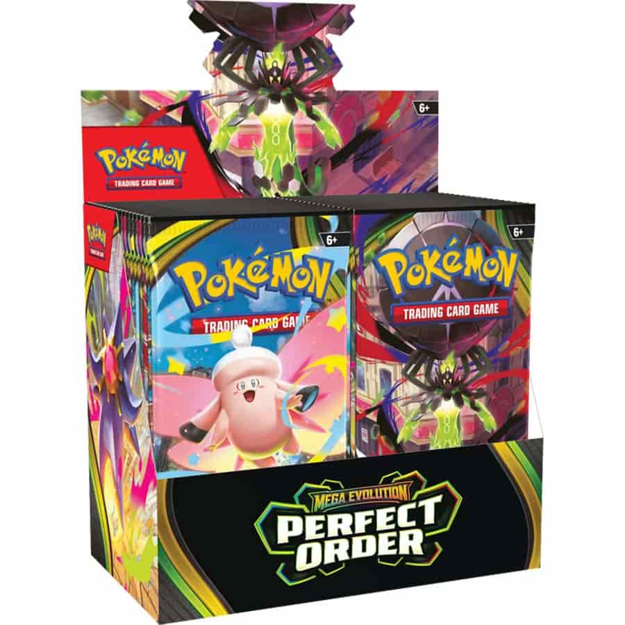 Pokemon: Mega Evolution: Perfect Order (Me03): Booster Box (36Ct) Pokemon: Mega Evolution: Perfect Order (Me03): Booster Box (36Ct)