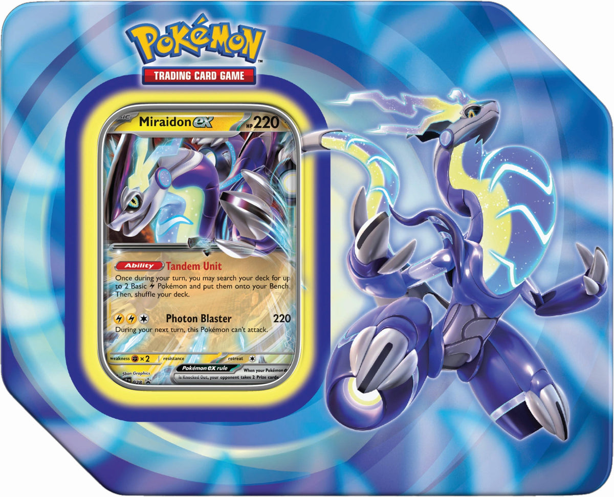 Pokemon: Paldea Legends Tin [Miraidon ex] (International Version)