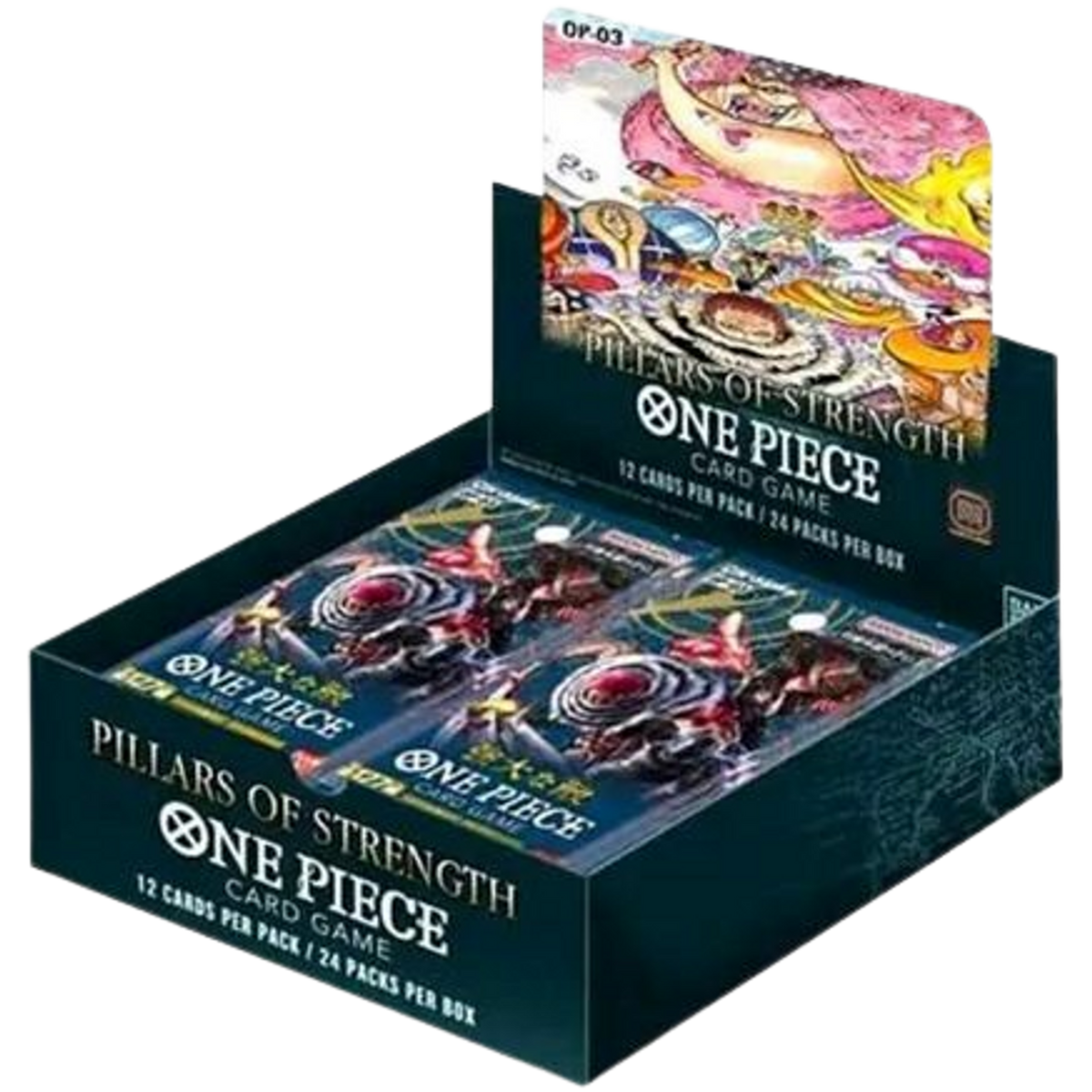 One Piece: Pillars of Strength Booster Box - Pillars of Strength (OP03) One Piece: Pillars of Strength Booster Box - Pillars of Strength (OP03)