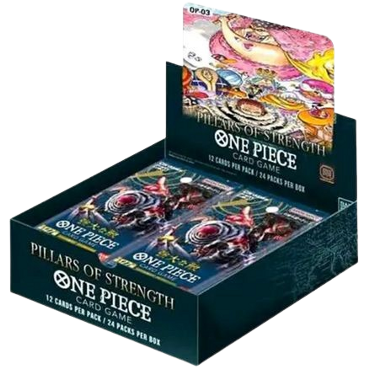 one piece tcg pillars of strength booster box op 03 One Piece TCG: Pillars Of Strength Booster Box (OP03)