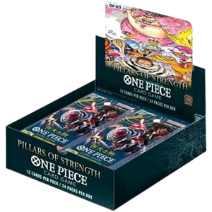 One Piece OP-03 Pillars of Strength Booster Box One Piece OP-03 Pillars of Strength Booster Box