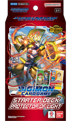 Digimon Card Game: Starter Deck: Protector Of Light [St-20] (Presale)