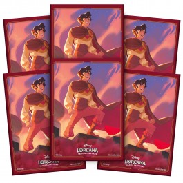 Lorcana TCG: Shimmering Skies Card Sleeves Aladdin Card Back