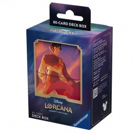 Lorcana TCG: Shimmering Skies Deck Box Aladdin