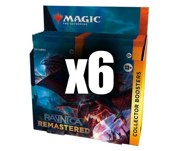 Magic the Gathering: Ravnica Remastered: Collector Booster Case - 6 Boxes (Presale)