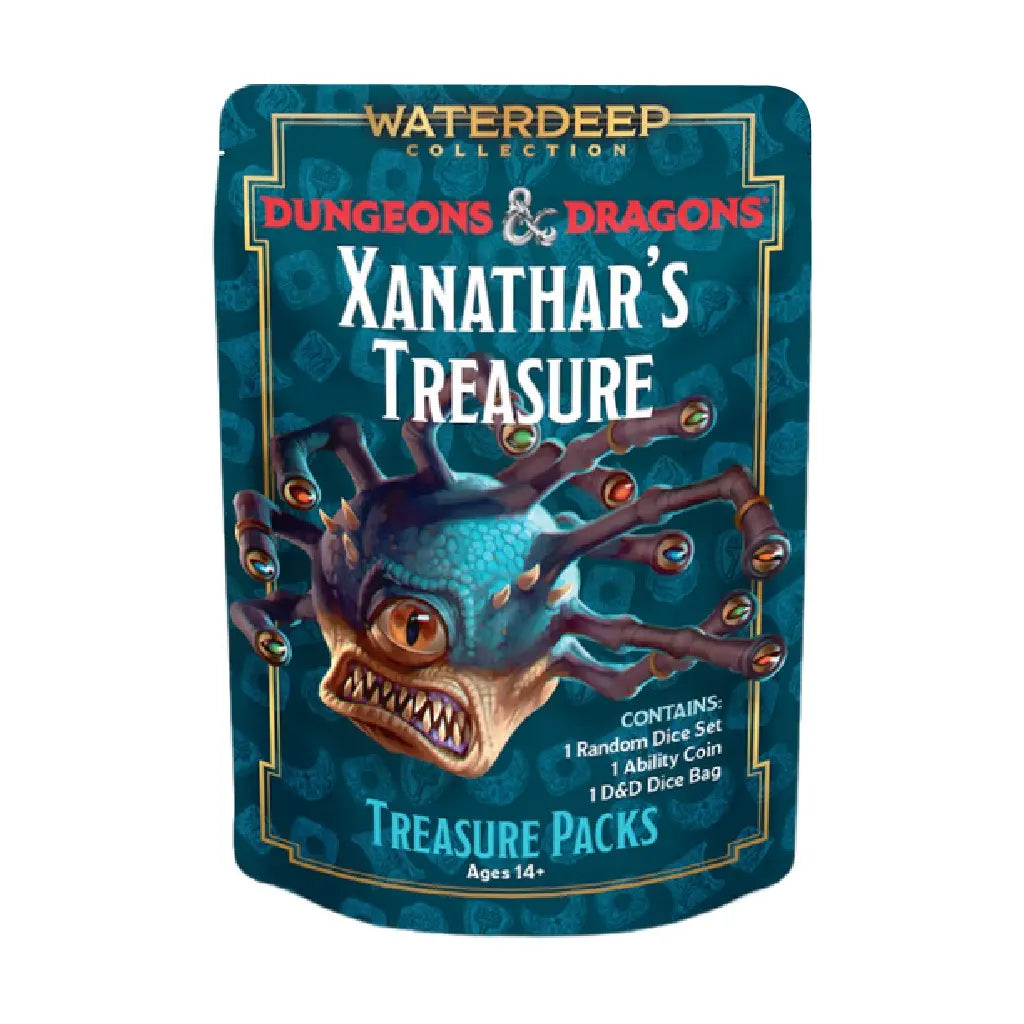 Dungeons And Dragons: Xanathar's Treasure Dice Set (Presale)