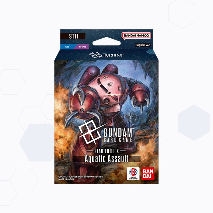 Gundam Card Game: Starter Deck: Aquatic Assault [St11] - (Presale: Expected Release Date: September 25th, 2026)