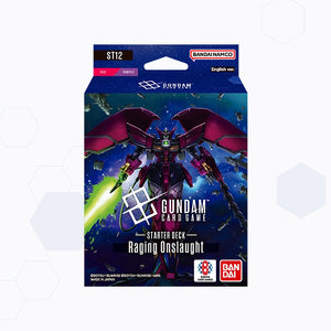 Gundam Card Game: Starter Deck: Raging Onslaught [St12] - (Presale: Expected Release Date: September 25th, 2026)