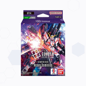 Gundam Card Game: Starter Deck: Heavy Dominion [St14] - (Presale: Expected Release Date: September 25th, 2026)