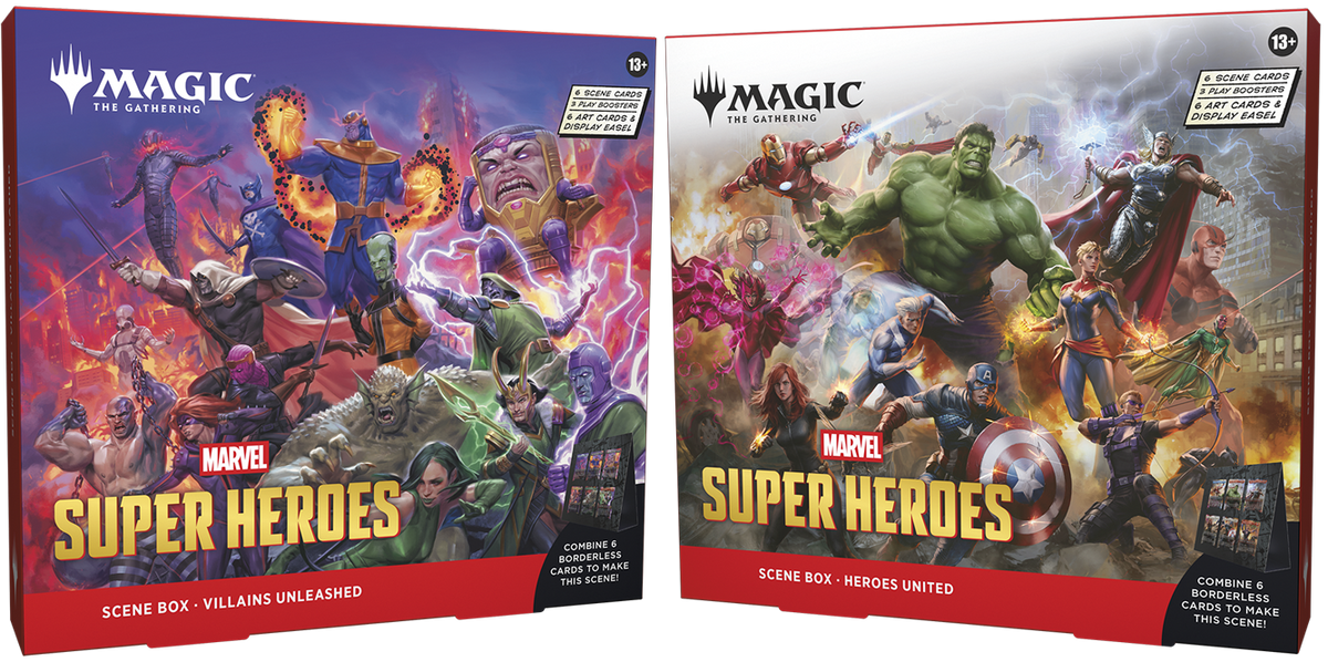 Magic the Gathering: Marvel Super Heroes: Scene Box (Presale - Expected Release Date June 26th, 2026)