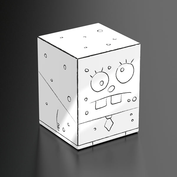 Squaroes: Boulder 100+ SpongeBob SquarePants- Wave II- DoodleBob (Chase) (Presale)