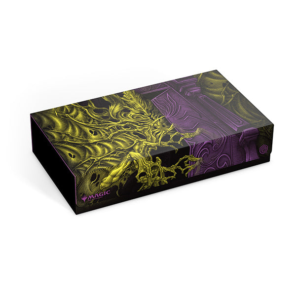 1000 card box mtg Supplies: Omnihive 1000+ Mtg- Duskmourn- Valgavoth, Terror Eater – Double Infinity Gaming Style:The Hosts of Mordor Cat Convenient for carrying multiple MTG Commander Deck EDH