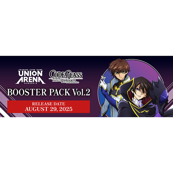 code geass booster box Union Arena: GEASS: Lelouch of the Rebellion Vol.2 [UEX03BT] There are different cards 401 Games Canada - Sleeve:Midnight Agent -the cinema- Greninja Code Geass Lelouch of The Rebellion