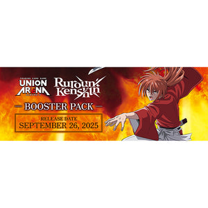 union arena rurouni kenshin booster box (UE11BT) Join the battle with a variety of decks UNION ARENA BOOSTER PACK Rurouni