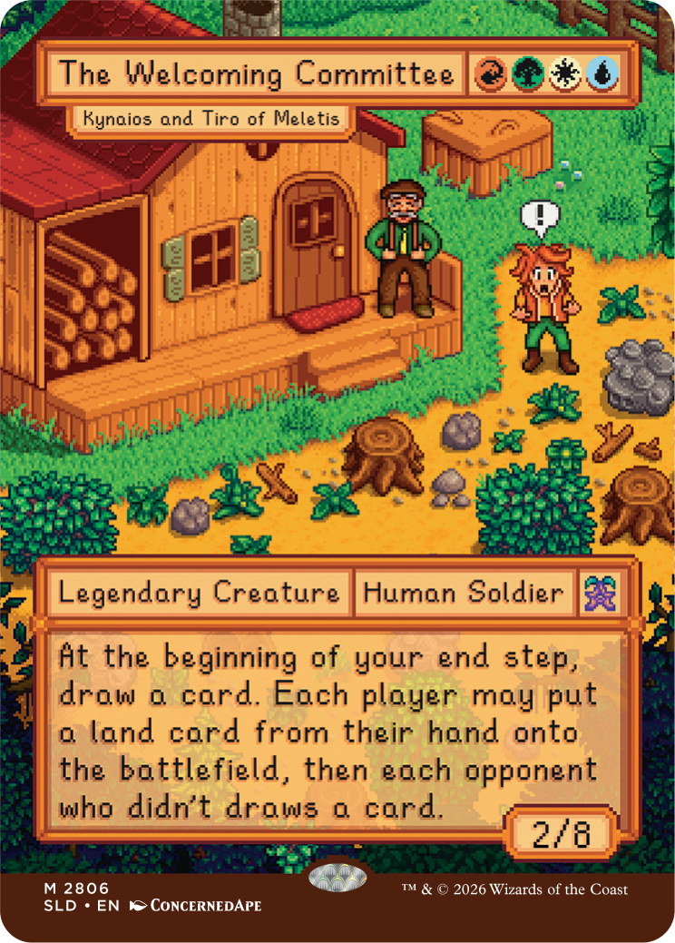 Magic the Gathering: Secret Lair x Stardew Valley: Welcome to Stardew Valley (Presale - Expected Release Date August 21st, 2026)
