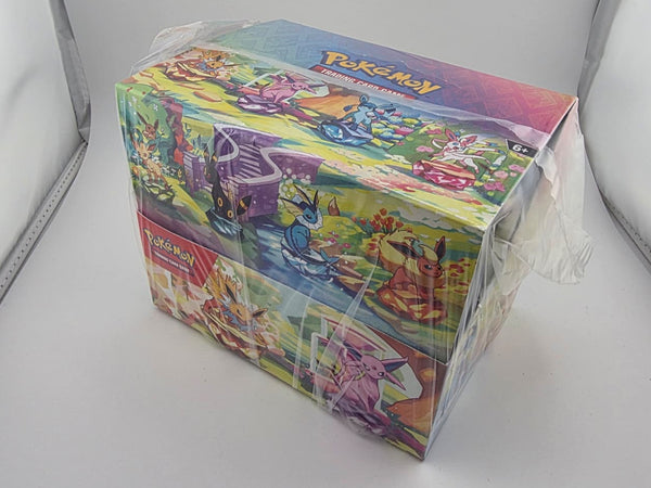 Pokemon TCG: Scarlet & Violet Prismatic Evolutions- Mini Tin Display (Plastic Bag Wrapped - See pictures and description)