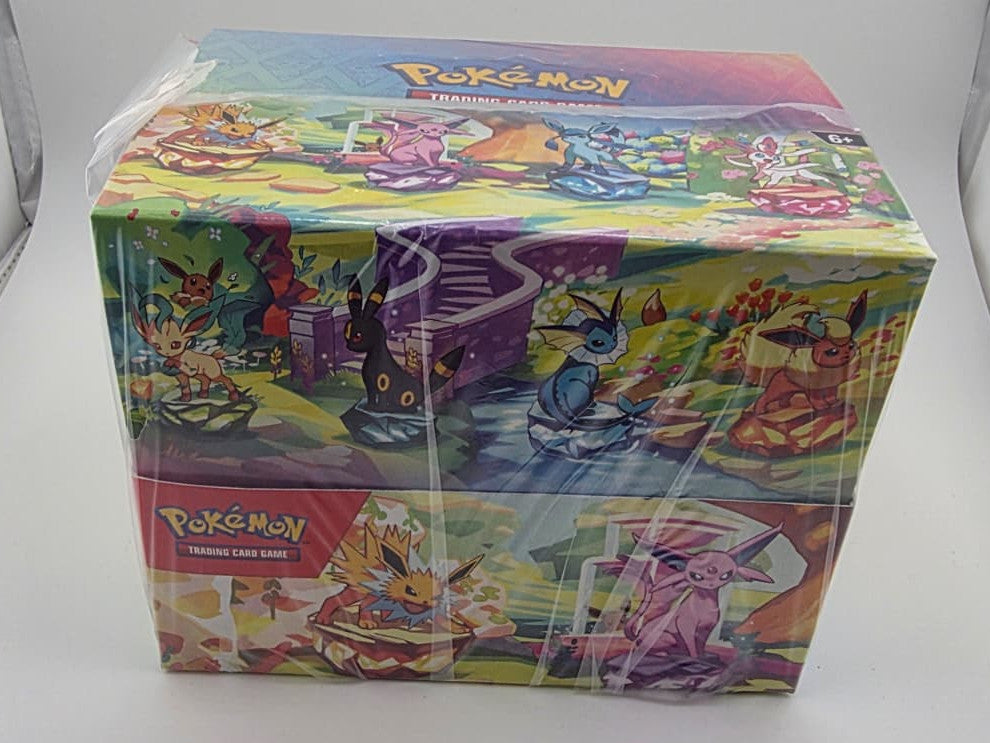 Pokemon TCG: Scarlet & Violet Prismatic Evolutions- Mini Tin Display ( Double Infinity Gaming Pokemon TCG: Scarlet & Violet Prismatic Evolutions- Mini Tin Display ( Double Infinity Gaming