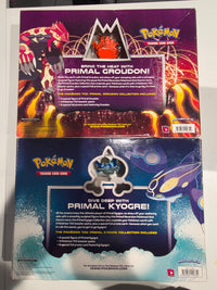 Pokemon: Primal Groudon and Primale Kyogre - Set of 2 Collection (See pictures)