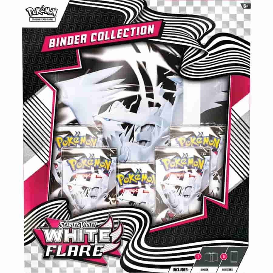 Pokemon: Scarlet And Violet 10.5: White Flare: Binder Collection Double Infinity Gaming Pokemon: Scarlet And Violet 10.5: White Flare: Binder Collection Double Infinity Gaming