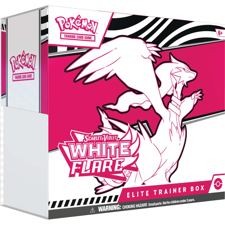 Pokemon: Scarlet And Violet 10.5: White Flare: Elite Trainer Box – Double  Infinity Gaming