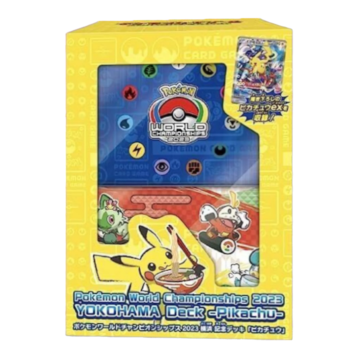 Pokemon Japan: 2023 World Championships Yokohama Deck: Pikachu ex