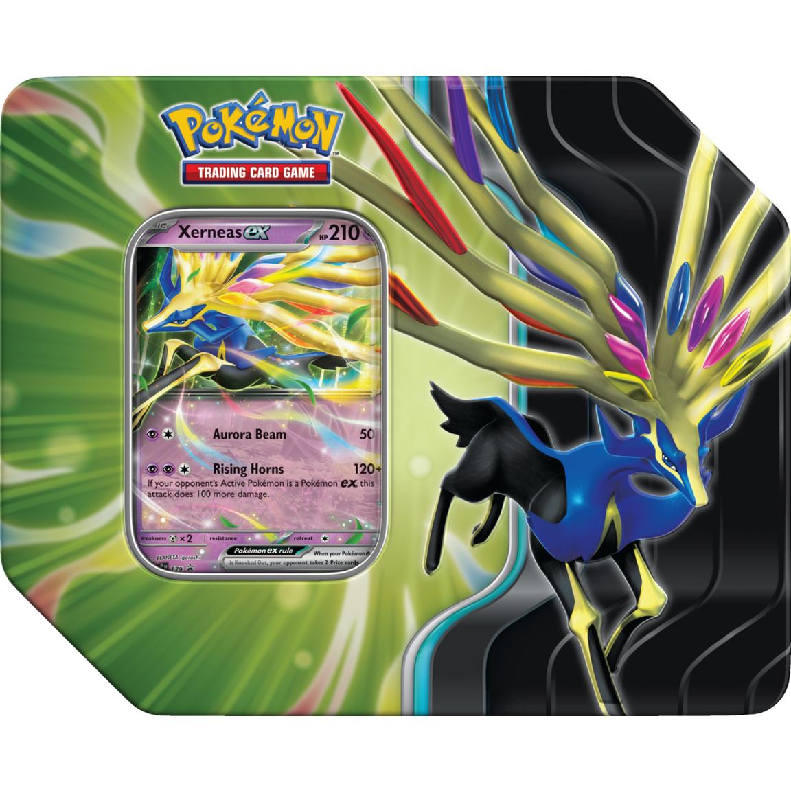 Pokemon TCG: Azure Legends Tin: Xerneas EX Double Infinity Gaming Pokemon TCG: Azure Legends Tin: Xerneas EX Double Infinity Gaming