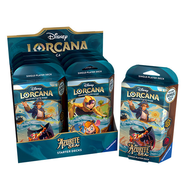 Disney Lorcana: Azurite Sea Starter Deck (Presale)