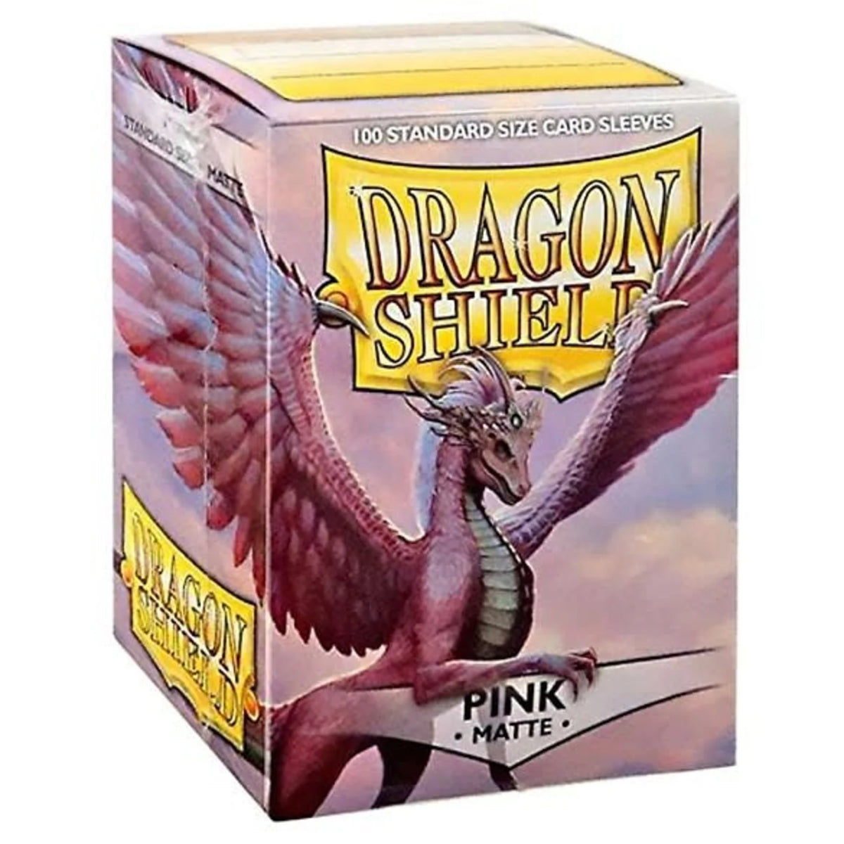 Supplies: Dragon Shield Sleeves - Standard - Matte Pink