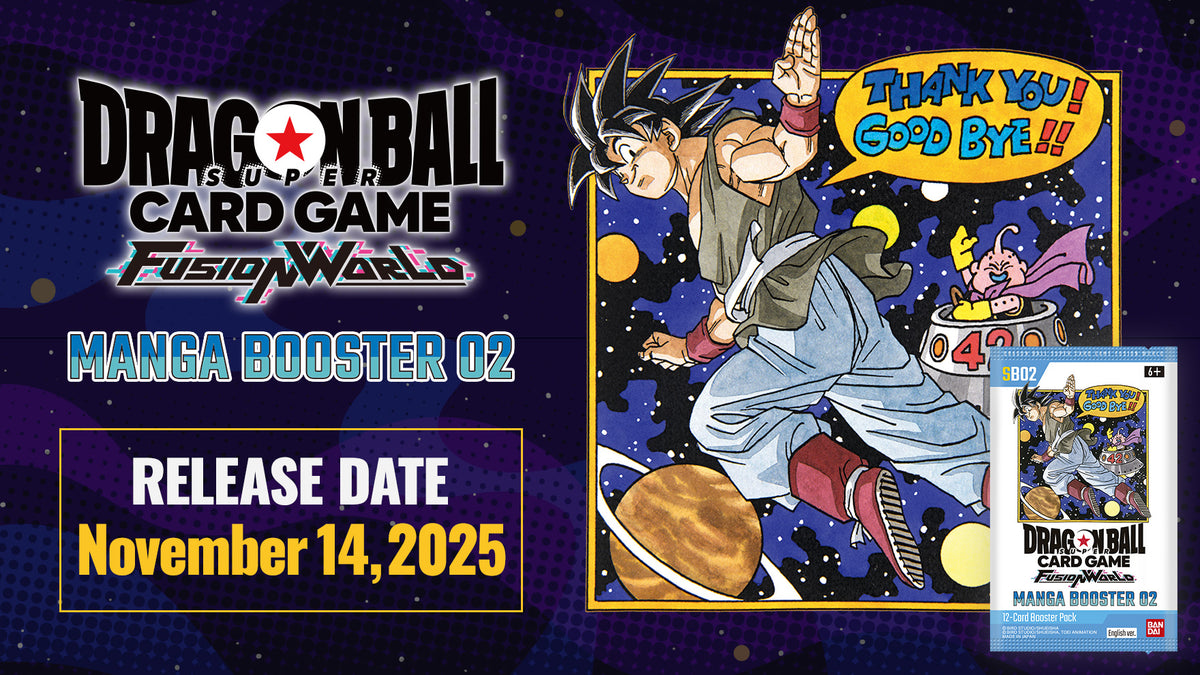 Dragon Ball Super Tcg: Fusion World Manga Booster Box (Sb02) (Presale)