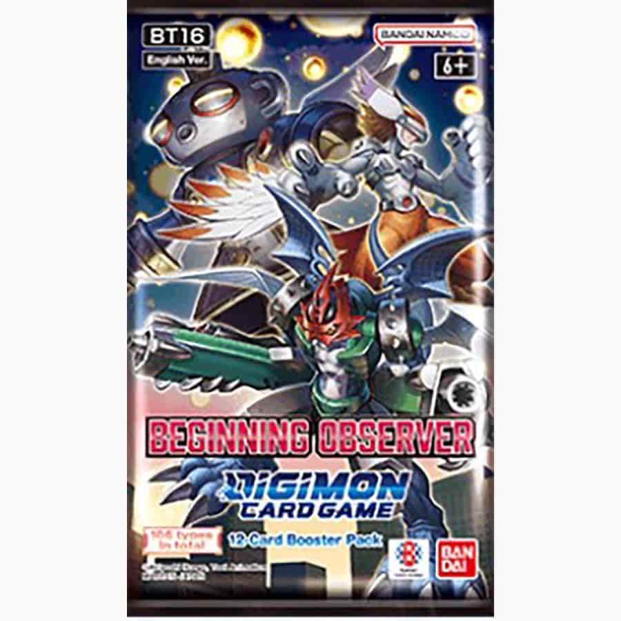 Digimon Card Game: Beginning Observer Booster Box (Bt16) (24Ct) (Presale)