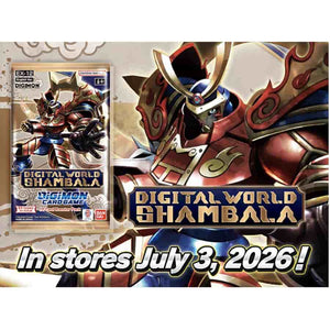 Digimon: Digital World Shambala Booster Box (EX-12) (Presale - Expected Release Date July 3rd 2026)