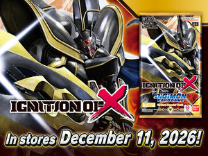 Digimon Card Game: Ignition Of X Booster Box (Bt-27) (Presale - Expected Release Date December 11th, 2026)