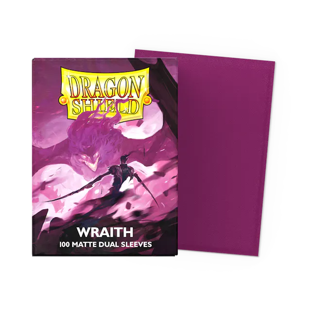 Supplies:  Dragon Shield Sleeves: Standard DUAL- Matte Wraith 'Alaric, Chaos Wraith'