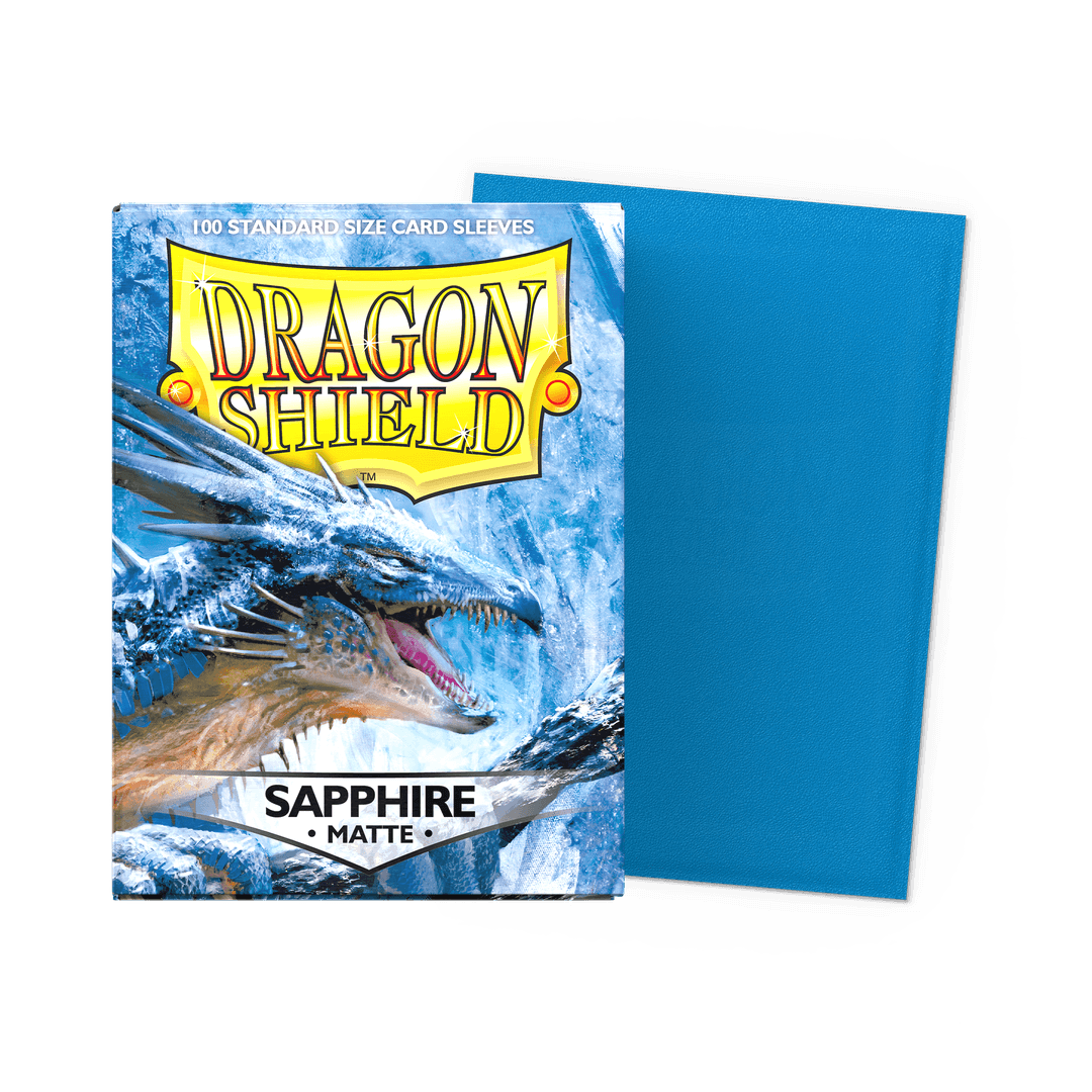 Supplies: Dragon Shield Sleeves - Standard - Matte Sapphire