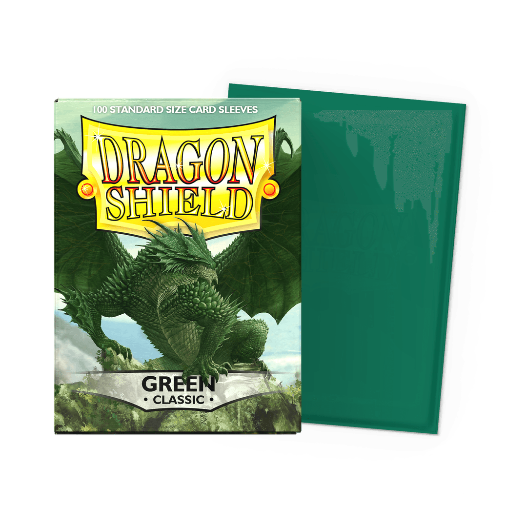 Supplies: Dragon Shield Sleeves - Standard - Classic Green