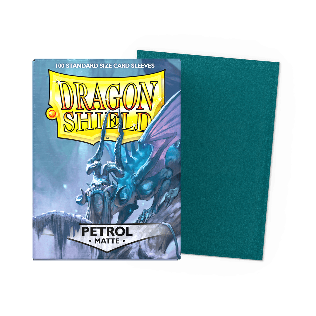 Supplies: Dragon Shield Sleeves - Standard - Matte Petrol