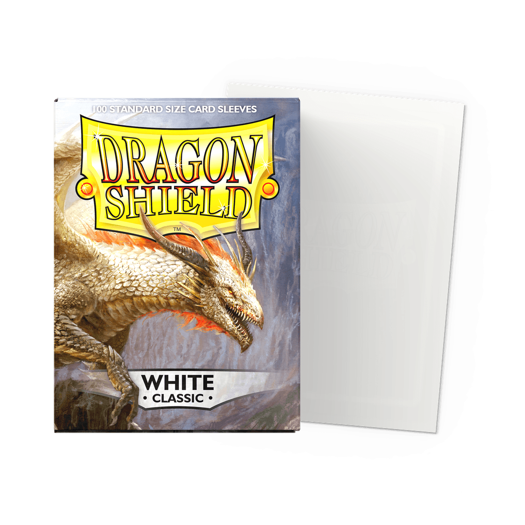 Supplies: Dragon Shield Sleeves - Standard - Classic White