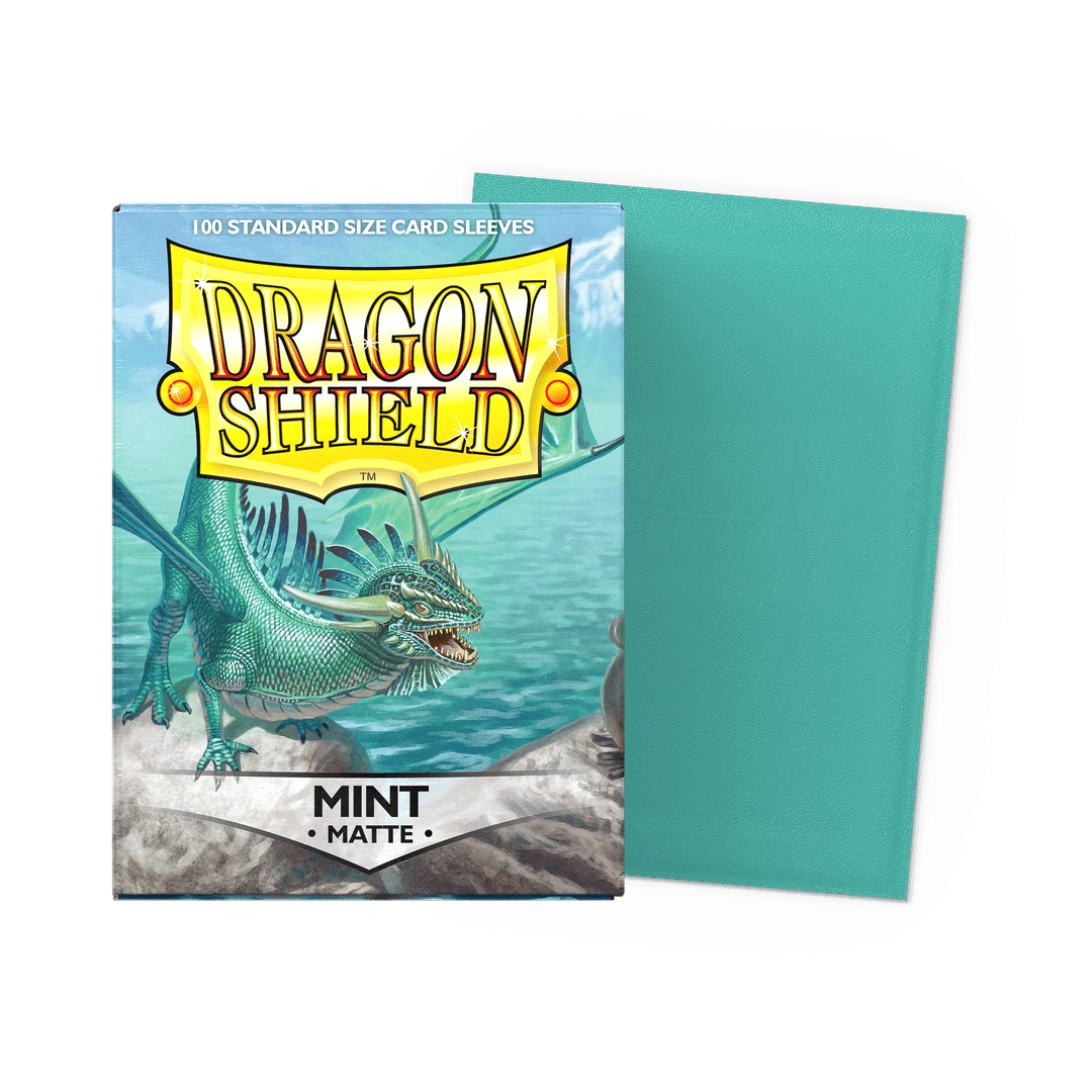 Supplies: Dragon Shield Sleeves - Standard - Matte Mint