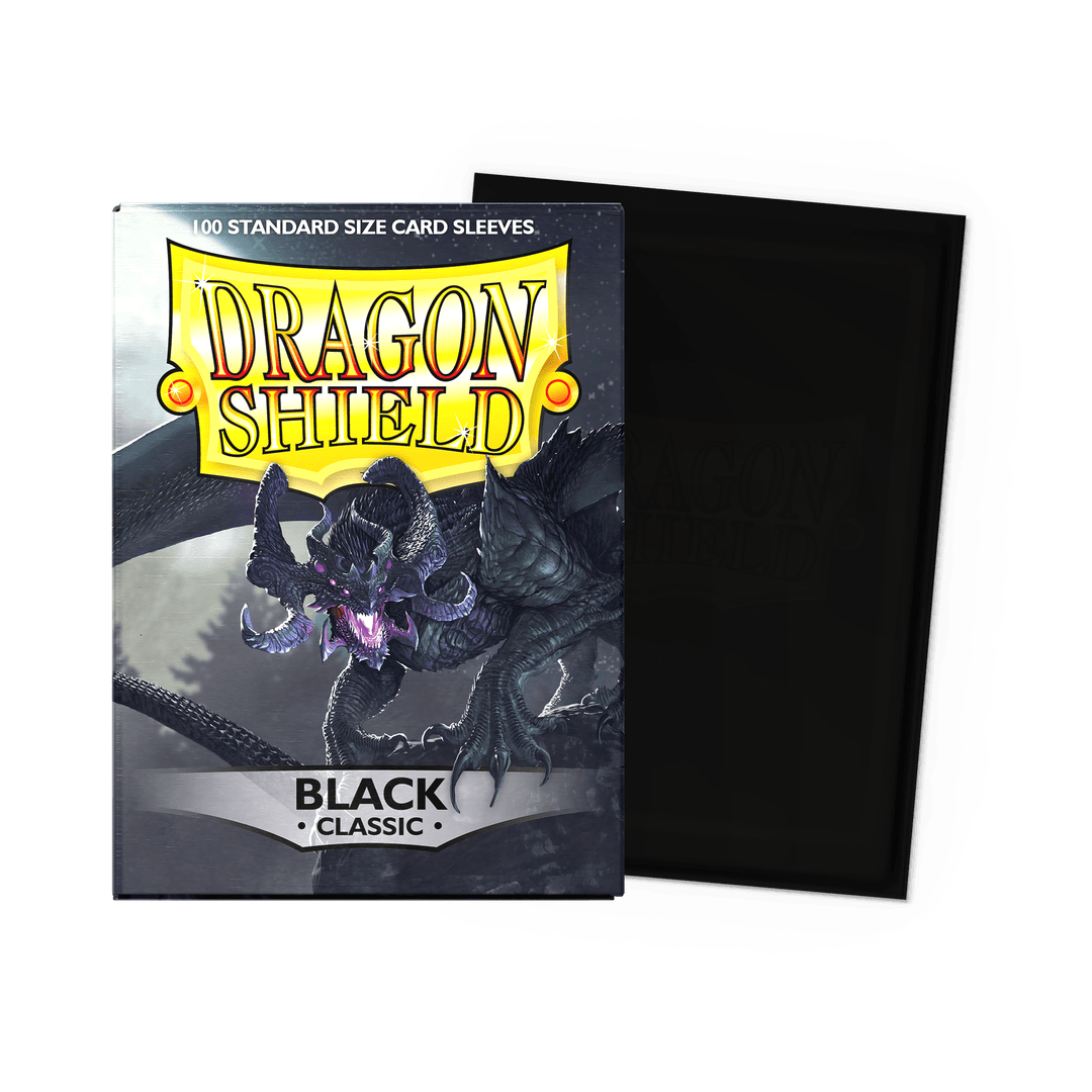 Supplies: Dragon Shield Sleeves - Standard - Classic Black