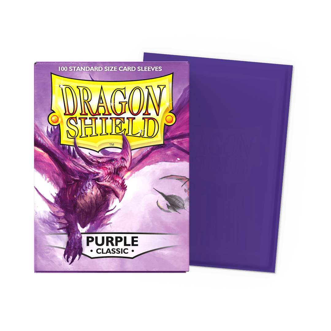 Supplies: Dragon Shield Sleeves - Standard - Classic Purple