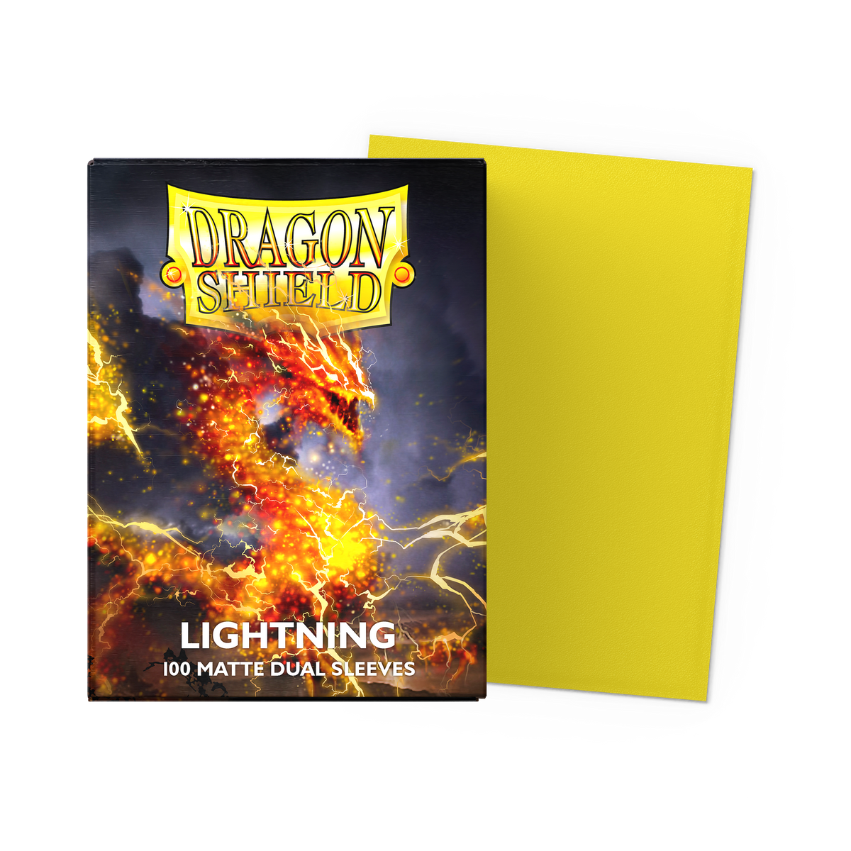 Supplies: Dragon Shield Sleeves: - Dual Matte - "Lightning"