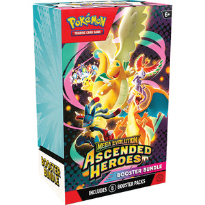 Pokemon - Mega Evolution: Ascended Heroes - Booster Bundle Pokemon - Mega Evolution: Ascended Heroes - Booster Bundle