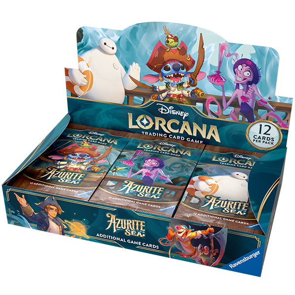 Lorcana TCG: Azurite Sea: Booster Display (24Ct) (Presale)