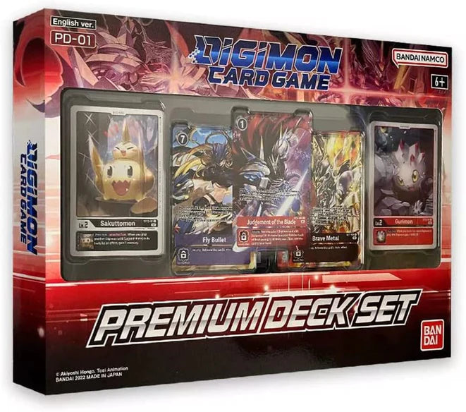 Digimon: Premium Deck Set [PD-01] PRESALE