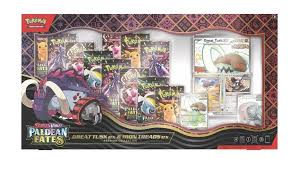Pokemon: Paldean Fates Great Tusk ex & Iron Treads ex Premium Collection